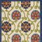 Homeroots 3' X 4' Navy Blue Beige Green Blue And Red Floral Indoor Outdoor Area Rug 546775 - alternate 8