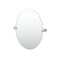 Gatco Mode 24" Frameless Oval Mirror, Chrome 5619 - alternate 1