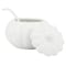 Martha Stewart 5 Quart Fine Ceramic Pumpkin Soup Tureen With Lid and Ladle in White 130338.03R - alternate 6