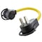 Ac Works 1.5FT 14-30P 30A 4-Prong Dryer Plug to 30A RV Adapter RV1430TT-018 - alternate 1
