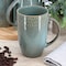 Meritage Jasper 6 Piece 22 Ounce Stoneware Tall Latte Cup Set in Green 136486.01 - alternate 5