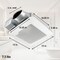 Panasonic Whisper Thin 80/100 CFM 0.5/0.9 Sones 120V Auto Bath Exhaust Fan RG-T810HA - alternate 9