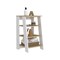 Homeroots 17" Natural And White Wood Freestanding Bathroom Vanity 543577 - alternate 6