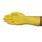 Vanguard VGuard Yellow Flocked Latex Glove, 16 Mil, Large, 12PK C25B19 - alternate 3