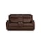 Homeroots 70" Dark Brown Manual Reclining Loveseat With Storage 561564 - alternate 13