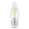 Feit Electric /2 LED Bulb, Decorative, B10 Lamp, 60 W Equivalent, E26 Lamp Base, Dimmable BPETC60/927CA/FIL - alternate 1