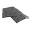 Homeroots Black and Blue Woven Cotton Geometric Throw Blanket 516603 - alternate 8