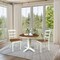 Whitewood Industries Rectangular Extension Dining Table W/ 2 Chairs, 36 in W, 30.1 in L, 48 in H, Parawood, 3 K79-36RXT-23B-C2-2 - alternate 4