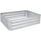 Homeroots 12in X 48in Silver Steel Rectangular Raised Garden Bed 668471 - alternate 1