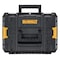 Dewalt TSTAK II Flat Top Tool Box, Plastic, Black, 17 in W x 13 in D x 6 in H DWST17807 - alternate 3