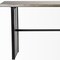 Homeroots 16" Brown Solid Wood Solid Console Table 380222 - alternate 5