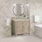James Martin Vanities Lorelai 36" Single Vanity, Whitewashed Oak, w/ 3 CM Tajnar Eclos Top 424-V36-WWO-3TJR - alternate 9