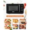 Commercial Chef 0.9 cu ft. Countertop Microwave Oven, Black CHM9MB - alternate 6