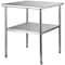 Vevor Stainless Steel Work Prep Table Commercial Food Prep Table 30x30x36in VV-SSWR-30*30 - alternate 1
