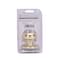 Prosource Dummy Knob, TF Design, 1-3/8 to 1-3/4 in Thick Door, Stainless Steel, 65.7 mm Rose/Base TF740V-PS - alternate 3