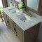 James Martin Vanities Portland 60'' D Vanity Whitewashed Walnut w/ Victorian Sil Silestone Top w/ Wireless Charger 620-V60D-WW-FVSL - alternate 5