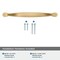 Amerock Inspirations 6-5/16 inch (160mm) Center-to-Center Champagne Bronze Cabinet Pull, 10PK 10VMP1589CZ - alternate 3