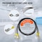 Vevor Hydraulic Pressure Test Kit 5 Gauges 13 Couplings 14 Tee Connectors 5 Hose TKS-4 - alternate 7