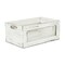 Homeroots Set of Two White Solid Wood Crate, 2PK 399668 - alternate 6