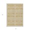 Homeroots 5' X 8' Gold And Ivory Southwestern Washable Indoor Outdoor Area Rug 593679 - alternate 7
