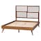 Baxton Studio Gemma Platform Bed with Slatted Wood Headboard, King 269-11145-9409-ZORO - alternate 4