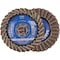 Pferd PFERD Flap Disc, PVL-R, POLIVLIES CURVE, 4-1/2in x 7/8, Coarse, Aluminum oxide 45920 - alternate 1