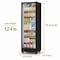 Yeego 24 in. W 12 cu. ft. Commercial Refrigerator Glass Door Merchandiser Display YG-SC-330FC-ZO - alternate 6