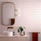 Apollo Tile Arte 1.97 in. x 7.87 in. Glossy Pink Ceramic Subway Wall and Floor Tile 6.46 sq. ft./case 60-pack RID88PNKGLA - alternate 6