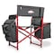 Picnic Time Family Of Brands NCAA Arkansas Razorbacks Fusion Camping Chair with Side Table and Soft Cooler 807-00-600-034-0 - alternate 1