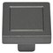 Laurey 7/8" Square Knob, Cosmopolitan, Matte Grey 72832 - alternate 1