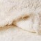 Lavish Home Throw Blanket for the Couch Luxurious, Soft Faux Fur Fluffy Comforter, Long Pile Blanket, White 66-THROW030 - alternate 7