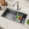 Wrightmaster 32 in. Undermount Single Bowl 18-Gauge Stainless Steel Workstation Sink with Integrated Accessories ZOR-US3219TX-SS - alternate 5