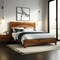 Homeroots Three Piece Brown Solid Wood Bedroom Set 554224 - alternate 10