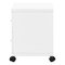 Homeroots 17.75" X 17.75" X 23" White Particle Board Hollow Core 2 Drawers Office Cabinet 333355 - alternate 8