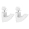 Dolle Scoop 3 in. H X 1 in. W X 2.5 in. D White Metal Shelf Clips 16849 - alternate 1