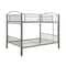 Homeroots Silver Full Over Full Metal Bunk Bed 286166 - alternate 6