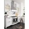 Apollo Tile White Gray 10x12 Equator, Thassos Marble Polished Floor and Wall Mosaic Tile 4.04 sqft/case, 5PK APLMRM88R05A - alternate 9