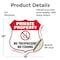 Signmission Private Property Shield Sign No Trespass, 18 Inch X 18 Inch, Vinyl Decal SHI-D-18-447 - alternate 4