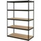 Unbranded Z-Beam 48''x72''x24'' Black Steel 5-Tier Shelving UR-245BLK - alternate 1
