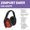 Zenport Standard Ear Muffs, Red/Black EM101 - alternate 4