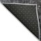 Homeroots 8' Khaki And Dark Gray Round Ombre Washable Indoor Outdoor Area Rug 602877 - alternate 9