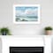 Homeroots Beach 7 White Framed Print Wall Art 407697 - alternate 4