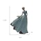 Homeroots Set of Two 21" Blue Resin Woman Figurine Tabletop Sculpture, 2PK 518073 - alternate 3