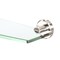 Gatco Locke Glass Shelf, Polished Nickel 5476 - alternate 1