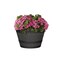 L&G 9 in. H X 14 in. W X 14 in. D X 14 in. D Polyresin Whiskey Barrel Planter Brown PVG3614TNI - alternate 2