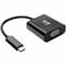 Tripp Lite Eaton Tripp Lite Series USB-C to VGA Adapter with Alternate Mode - DP 1.2, Black U444-06N-VB-AM - alternate 1
