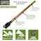 Ames Post Hole Digger, Hardwood Handle, Measuring Stick, Cushion Grip 2701600 - alternate 5