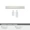 Amerock Metro 3 inch (76mm) Center-to-Center Satin Nickel Cabinet Pull, 25PK 25VMP37289G10 - alternate 4