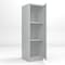 Pucel Heavy Duty One-Door Storage Locker, 24 in W x 24 in D x 74 in H, Putty DLCU-2424-1-B - alternate 1