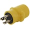 Ac Works Adapter NEMA L14-30P 30A 4-Prong Plug to NEMA 14-50R 50A 125/250V Connector RVL14301450 - alternate 5